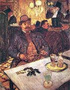  Henri  Toulouse-Lautrec M. Boileau Au Cafe France oil painting reproduction